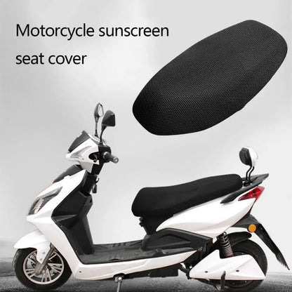 3D Mesh Motorcycle Seat Cover - Breathable Anti-Slip Cushion Pad for Scooters