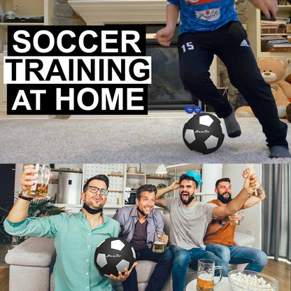 Indoor Silent Foam Soccer Ball - Dia. 7/8/9 inch - Mute Bouncing Ball for Children