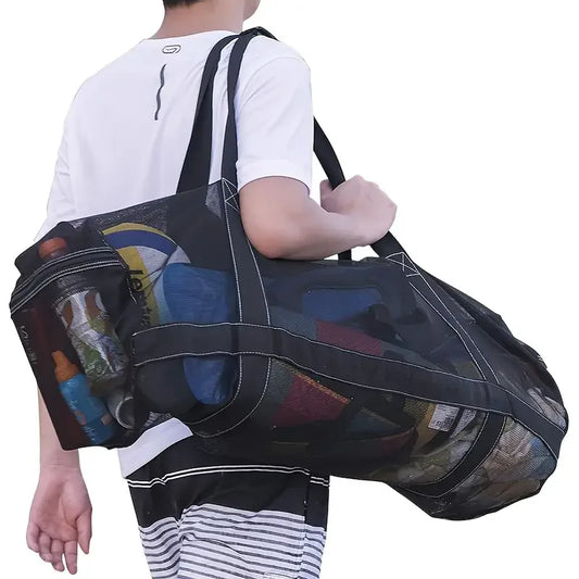 Professional 100L Extra Large Mesh Diving Equipment Bag - Premium Storage for Surfing, Snorkeling & Swimming Gear