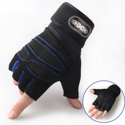 Half-Finger Performance Training Gloves with Wrist Support