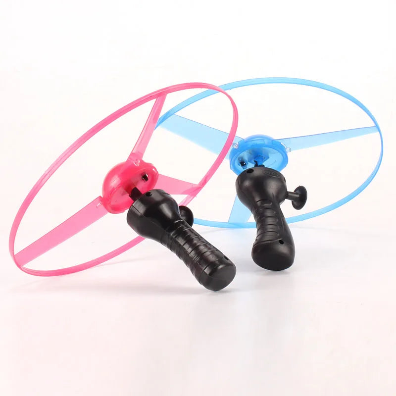 LED UFO Flying Saucer - Luminous Spinning Flyer | Interactive Parent-child Toy | Outdoor Game Fun