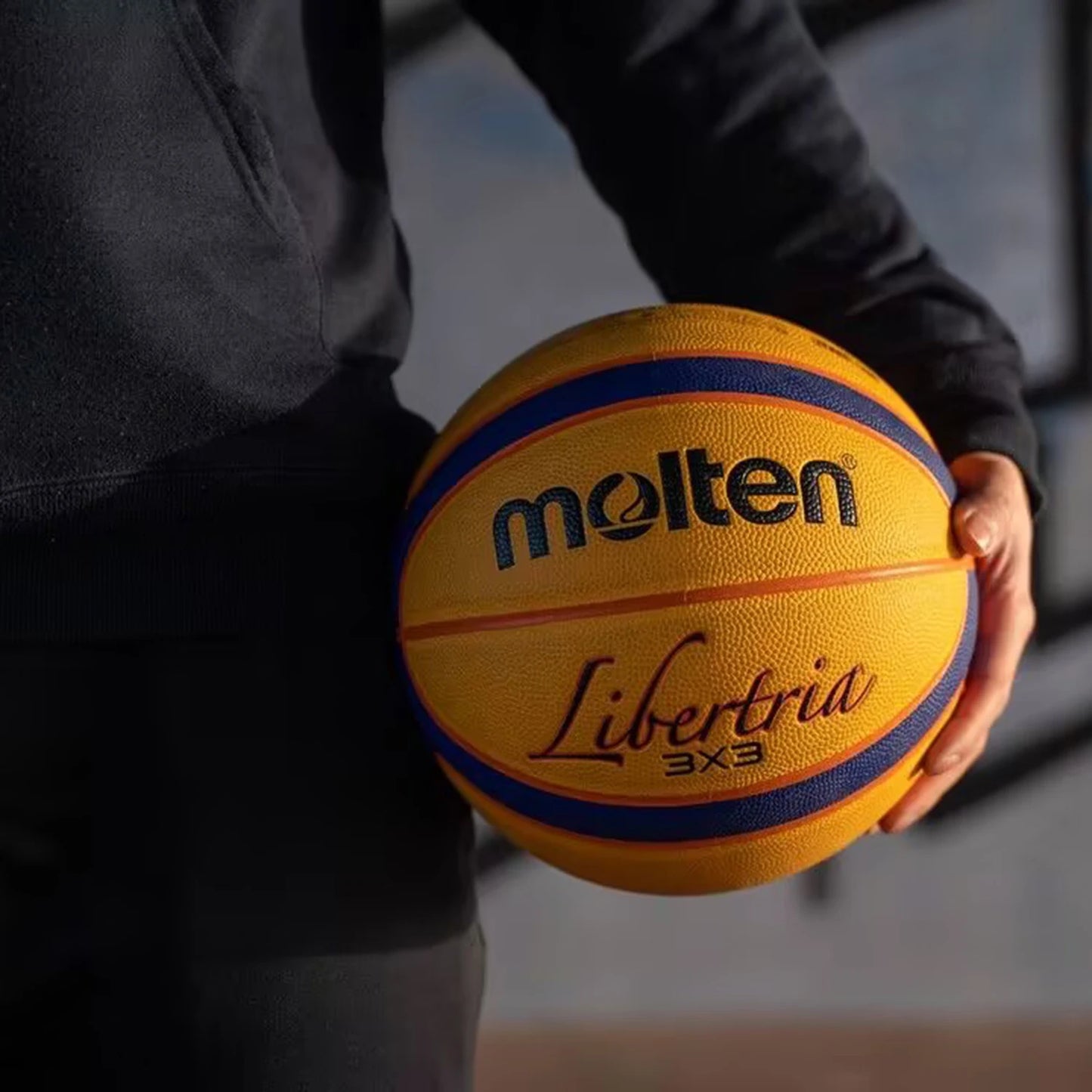 Official Competition Basketball Size 7 - PU Leather 3x3 Certified Standard Ball for Men's & Women's Training