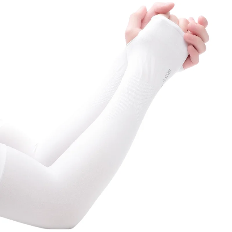 UV Protection Compression Arm Sleeves - Ice Silk Cooling Sleeves for Football, Golf, Cycling, and Outdoor Sports