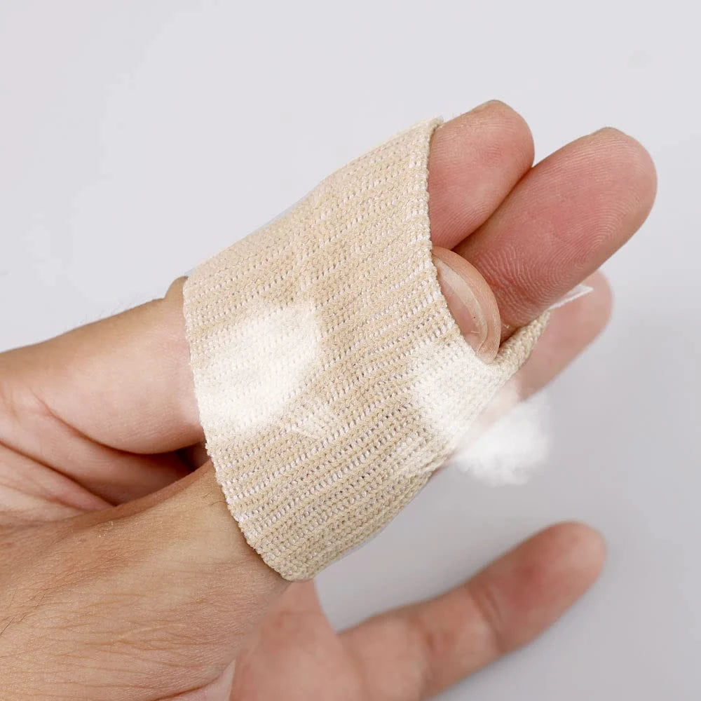 Compression Finger Sleeves - 10 Pack Nylon Support Protector for Basketball, Volleyball, Golf & Sports (4cm)