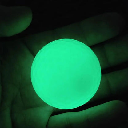 Luminous Golf Balls - 6-Pack Glow in the Dark Fluorescent Balls for Night Training and Practice