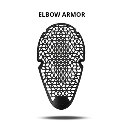 CE Certified Motorcycle Armor - Lightweight Ergonomic Impact Protection for Riding Jackets