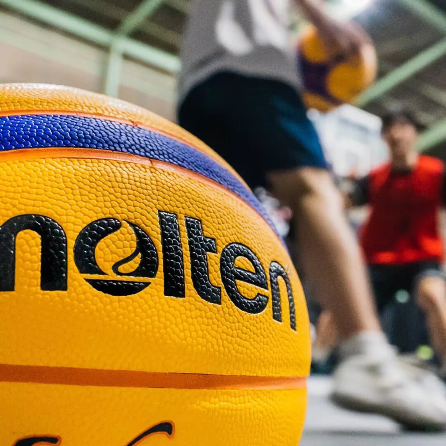Official Competition Basketball Size 7 - PU Leather 3x3 Certified Standard Ball for Men's & Women's Training