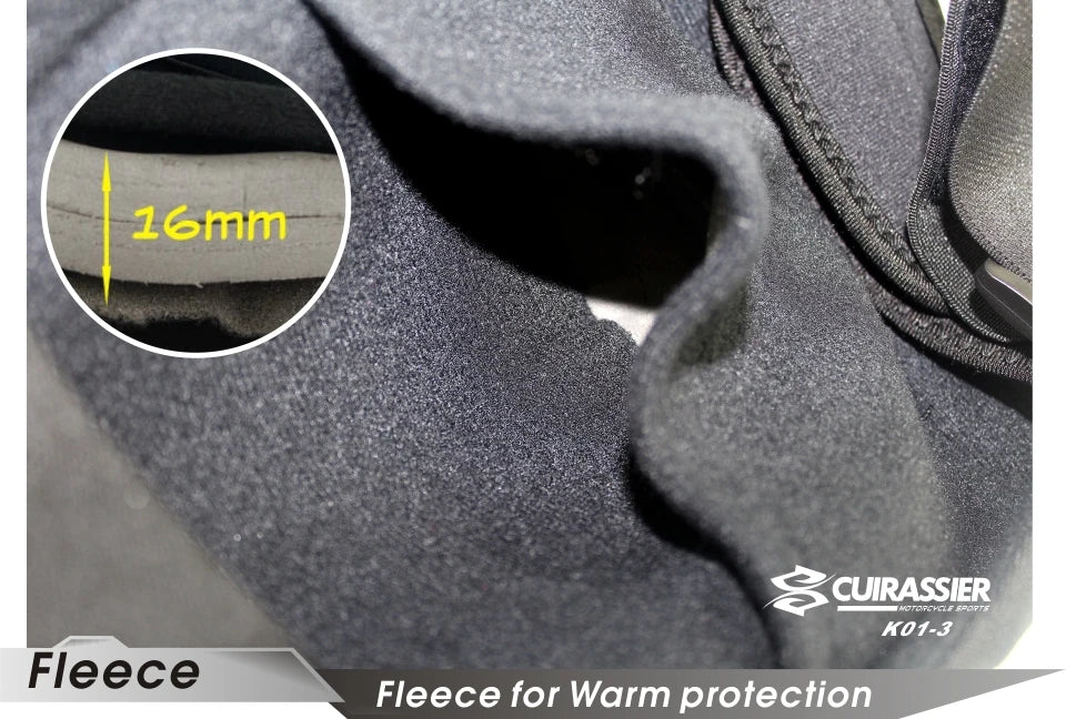 Cuirassier MX Motorcycle Knee Pads - Night Reflective Motocross Racing Guards Protection