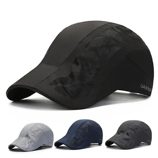 Quick-Dry Baseball Cap - Breathable Sun Protection Hat for Men & Women - Outdoor Performance