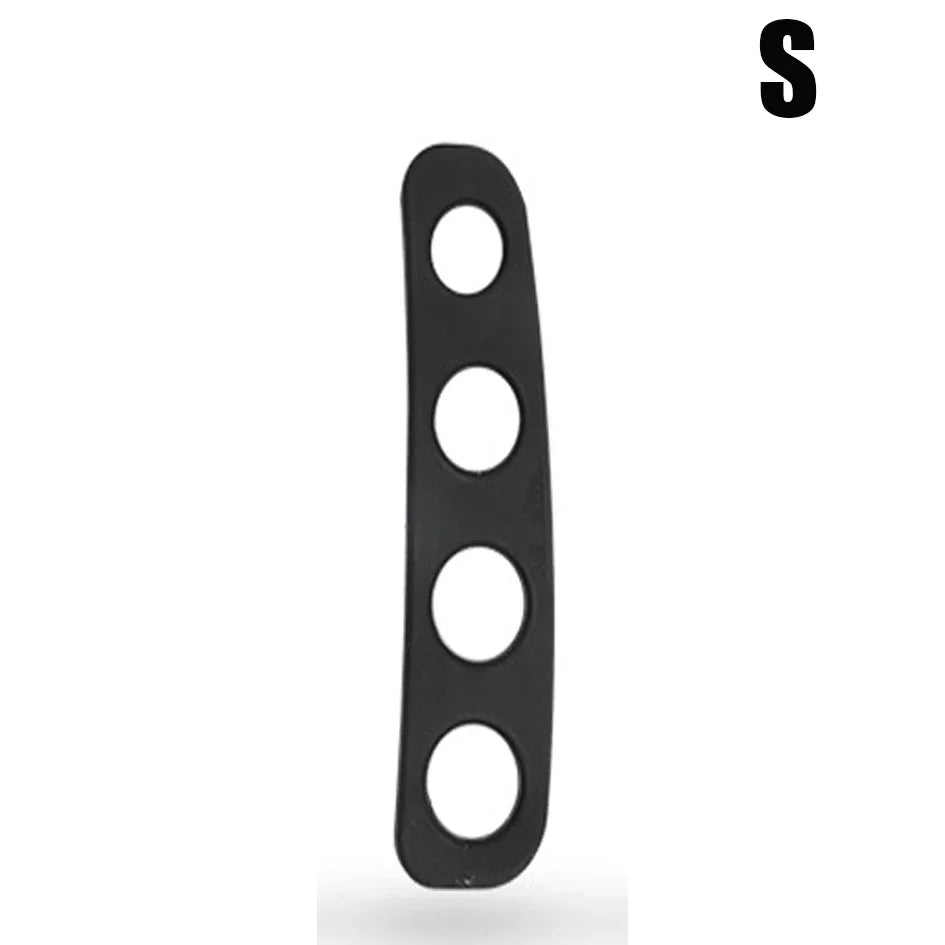 Silicone Basketball Shooting Trainer - Shot Lock Training Aid for Proper Form & Follow-Through - Sizes S/M/L