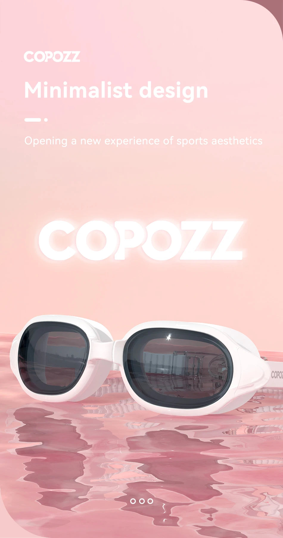 Prescription Swimming Goggles with Anti-Fog UV Protection - Myopia Diopter Swim Eyewear