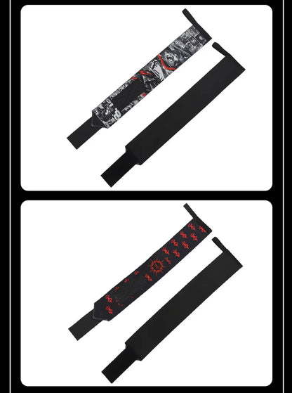 Professional Weightlifting Wrist Straps - Gym Support Equipment for Strength Training (1 Pair)