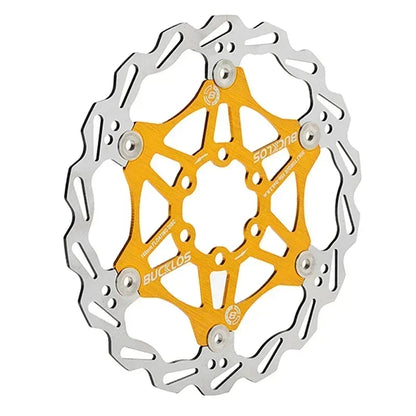 Floating Disc Brake Rotor - 160mm/180mm/203mm MTB & Road Bike - Ultralight Heat Dissipation Design