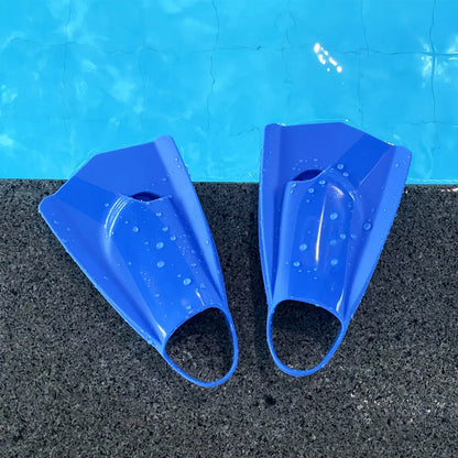 Professional Silicone Short Fins for Swimming & Diving - Training Flippers for Snorkeling & Free Diving
