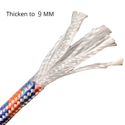 Thickened Mountaineering Safety Rope - Multi-Purpose Life Rope for Climbing, Fire Escape, and Outdoor Adventures