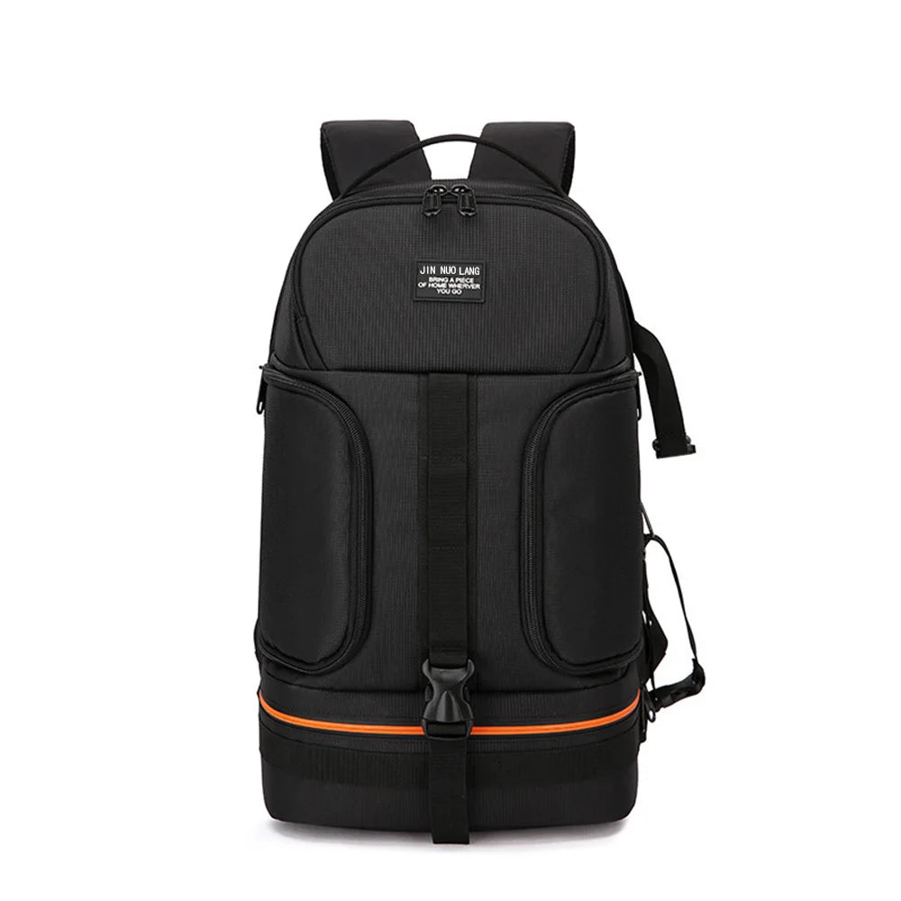Large Capacity Camera Backpack - Waterproof Oxford DSLR Bag with 15.6" Laptop Compartment