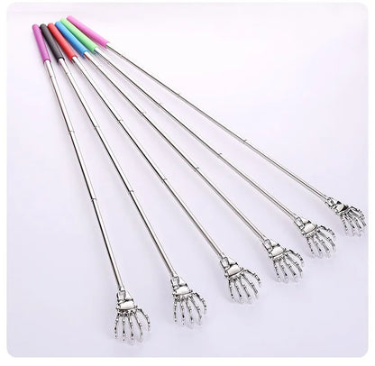 Telescopic Back Scratcher - Portable Extendable Stainless Steel
