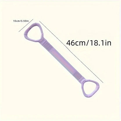 TPE Elastic Figure 8 Fitness Band - Full Body Resistance Strap for Strength Training, Yoga & Pilates Workouts