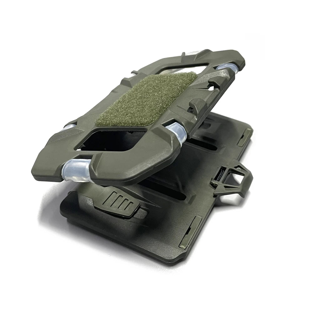 MOLLE Tactical Phone Holder - Folding Navigation Board for Airsoft & Hunting Vest Accessories