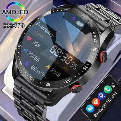 GT Series Smart Watch - HD Screen with Bluetooth Call, GPS Tracker, Heart Rate Monitor & IP68 Waterproof for Men & Women