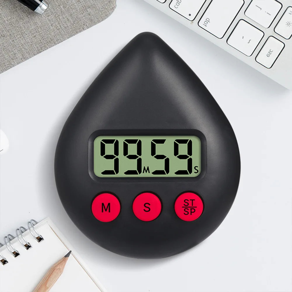 Mechanical Kitchen Timer - Countdown Alarm Clock for Cooking, Conference Rooms & Games
