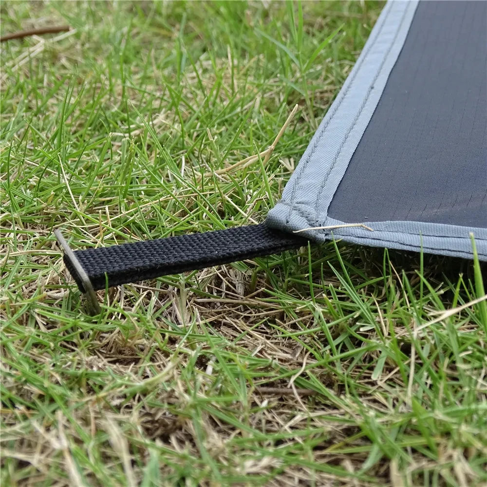 Ultralight Portable Waterproof Camping Mat - Large Travel Mattress with Pegs for Outdoor Picnic, Beach & Tent Use
