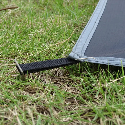 Ultralight Portable Waterproof Camping Mat - Large Travel Mattress with Pegs for Outdoor Picnic, Beach & Tent Use