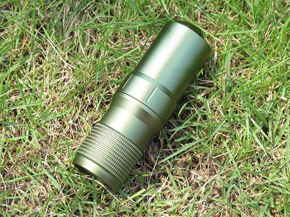 Waterproof Survival Storage Capsule - 3-in-1 Emergency Container for Pills/Matches/Gear with Sealed Design for Outdoor Adventures