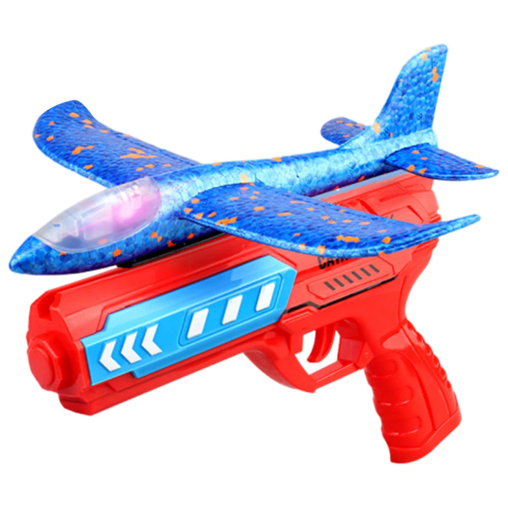 Professional Airplane Launcher Toys for Children - Foam Ejection Aircraft with Non-Slip Catapult Design - Available With/Without LED Lights for Kids 6+