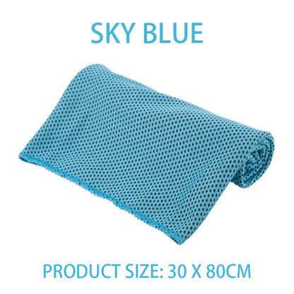 Quick-Dry Microfiber Sports Towel - Super Absorbent & Lightweight for Gym, Swimming, Yoga, Beach & Camping