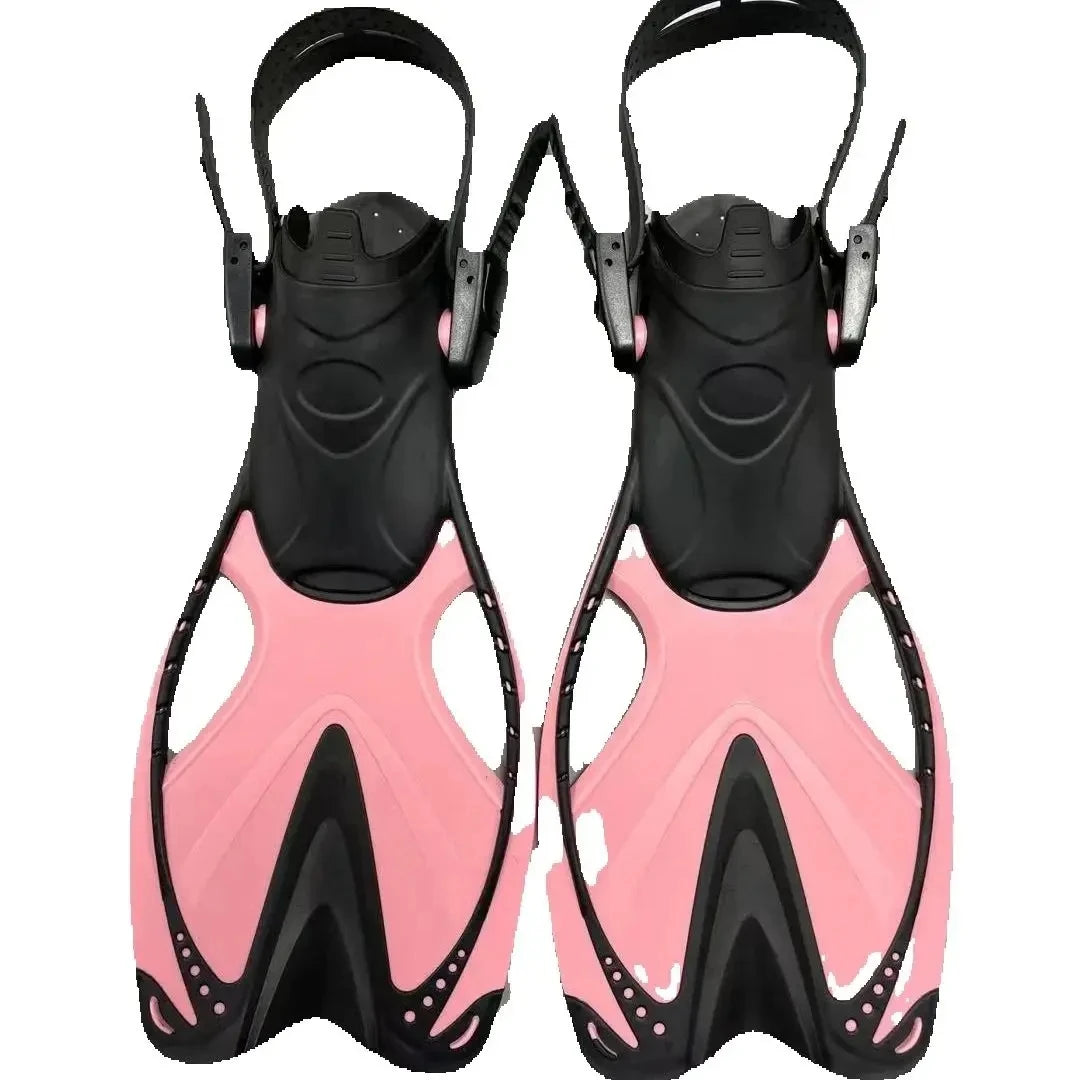 Kids Silicone Swimming Fins - Training Flippers for Pool & Snorkeling (Ages 6-14)
