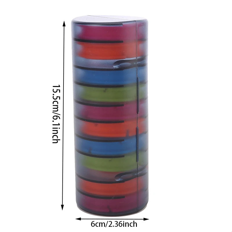 Professional Fishing Line Organizer Box - Multi-Spool Winding Board with Storage