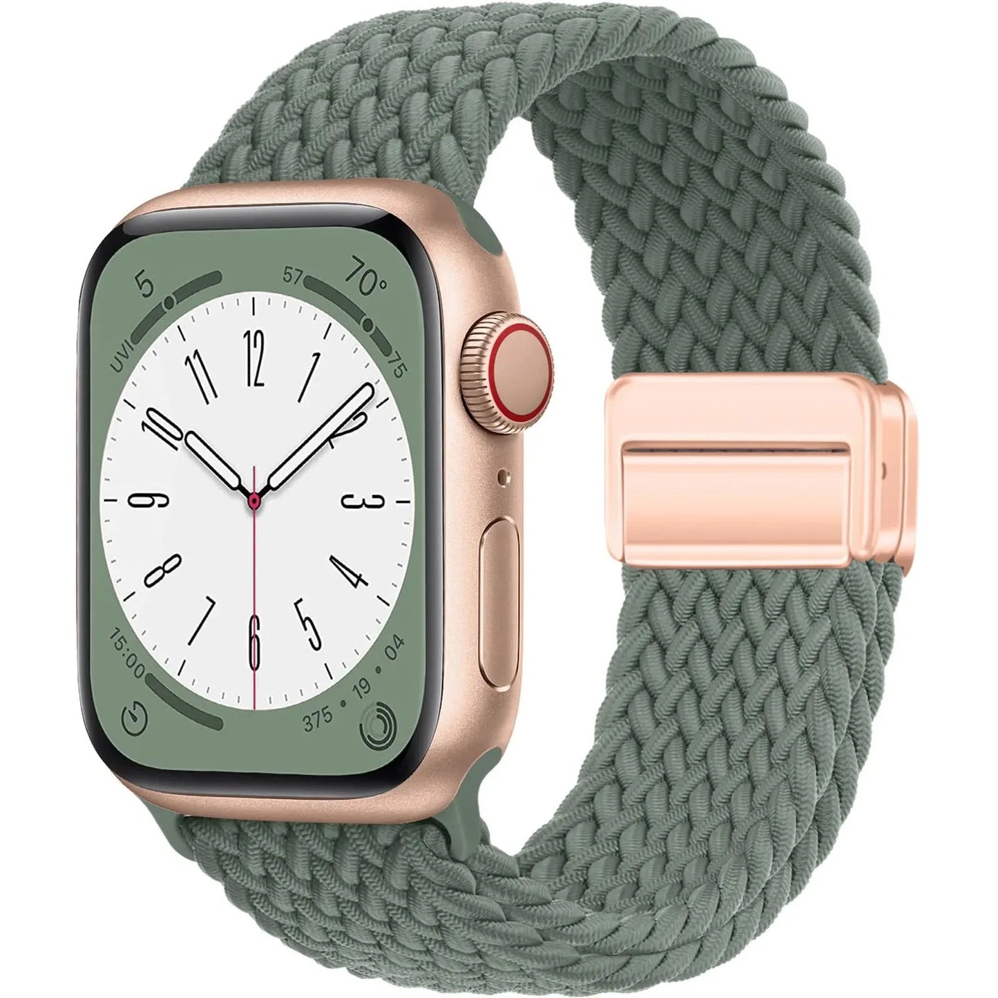 Magnetic Braided Strap Apple Watch Band - Universal Compatibility