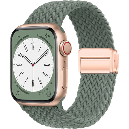 Magnetic Braided Strap Apple Watch Band - Universal Compatibility