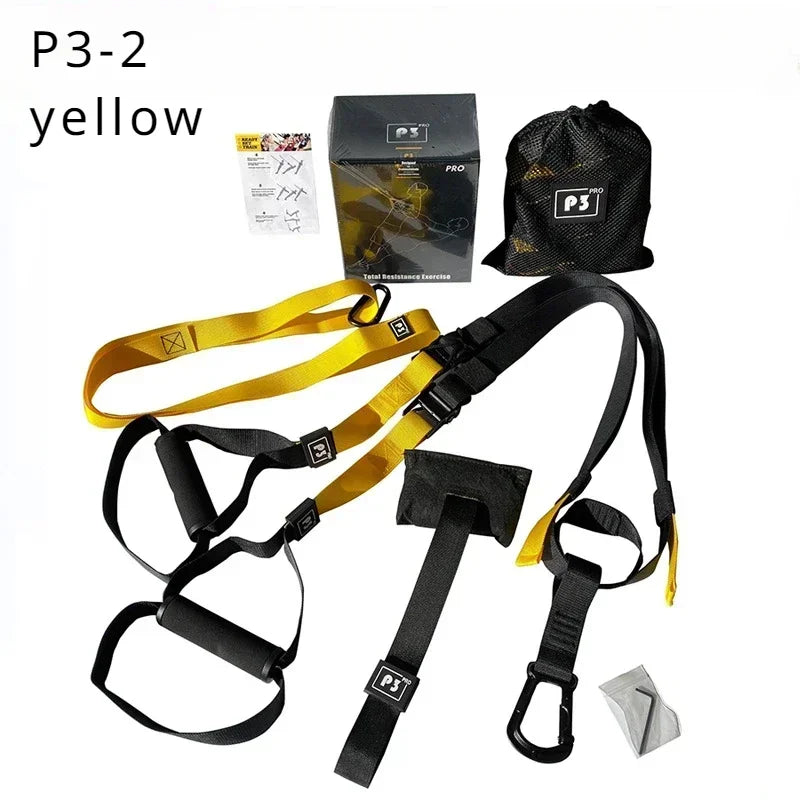 Suspension Training Strap System – Adjustable Full Body Resistance Bands for Strength and Fitness