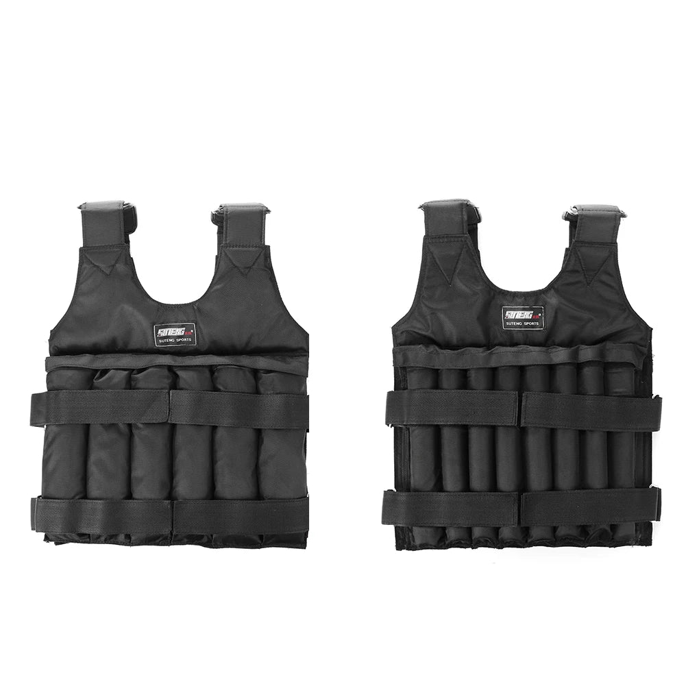 Adjustable Weighted Vest 3-50kg - Premium Training Equipment for Running, Fitness & Strength Training