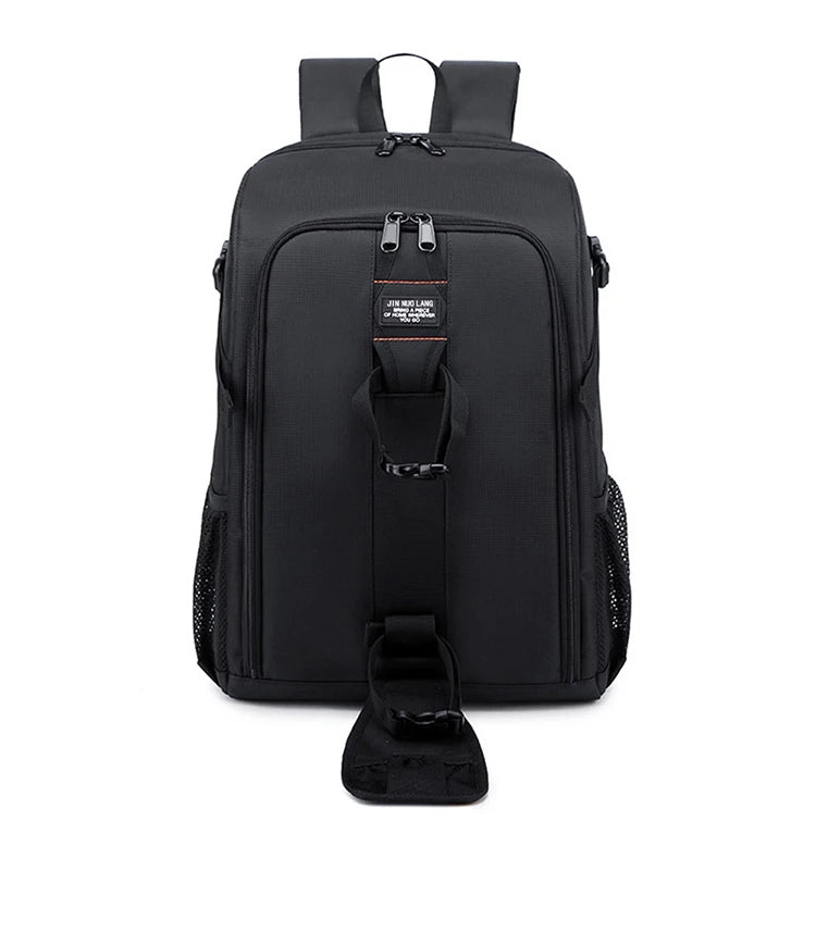 Waterproof Camera Backpack - Oxford Cloth Photography Bag for Outdoor DSLR Use
