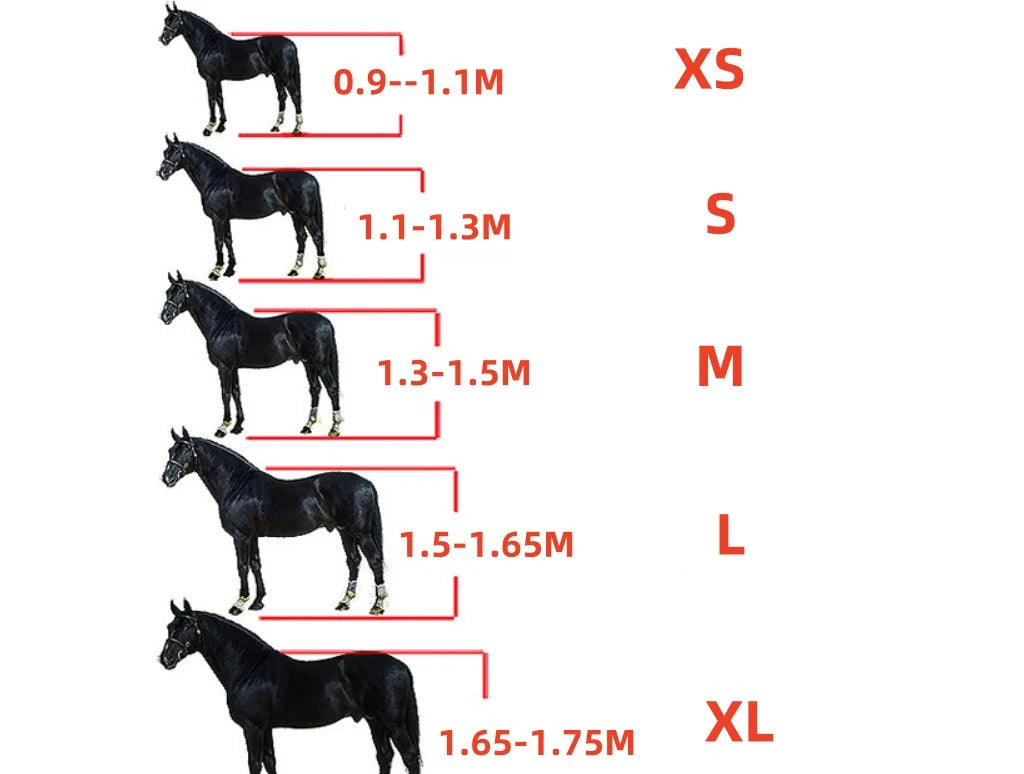 Adjustable Thickened Horse Halter - Equestrian Head Collar with Protective Strap for Stable and Riding