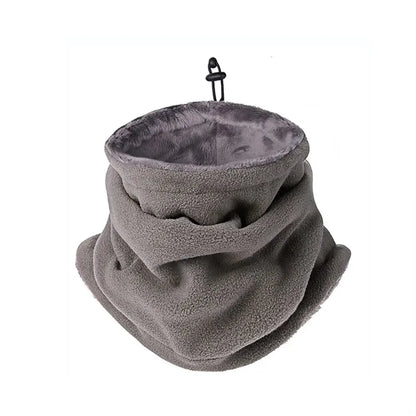 Winter Fleece Balaclava Face Mask - Windproof Neck Warmer for Men & Women - Motorcycle Cycling Hiking Camping Outdoor Scarf