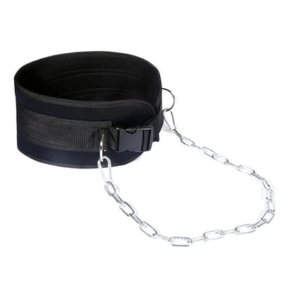Weight Lifting Belt with Chain - Dipping Belt for Pull-Ups and Strength Training