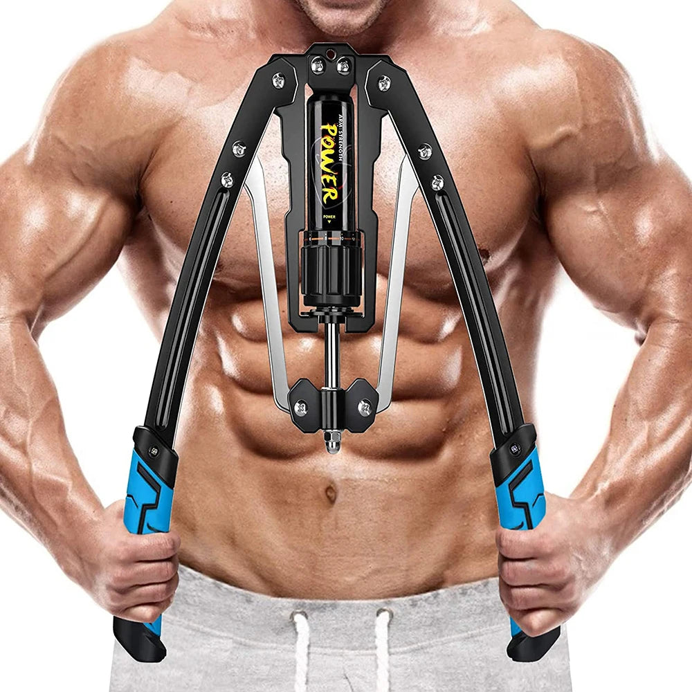 Adjustable Hydraulic Power Twister - Arm & Forearm Exerciser, Chest Expander for Biceps, Core & Full Body Strength Training