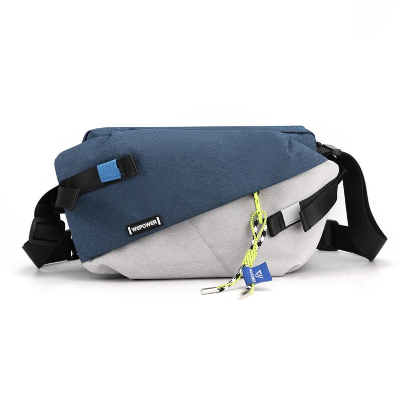 Premium Nylon Waist Pack - Unisex Crossbody Chest Bag for Outdoor & Travel