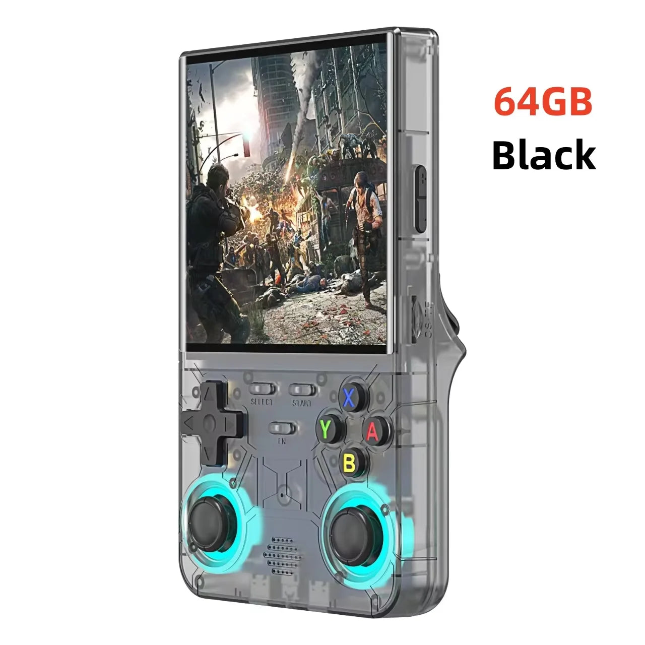 Retro Handheld Game Console R36S - 3.5" IPS Screen - 128GB Storage - Linux System - Portable Pocket Player (R36 Ultra/PRO)