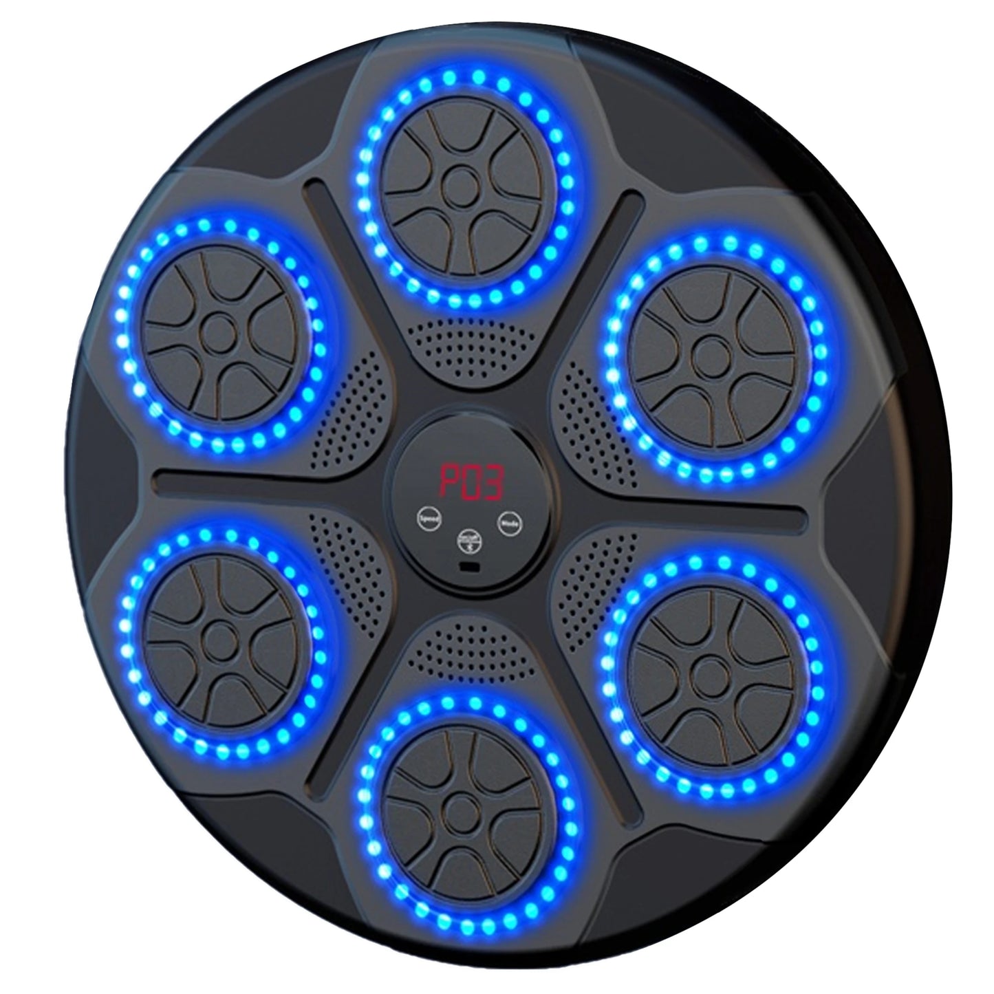 Smart Bluetooth Music Boxing Trainer - Wall-Mounted Electronic Punching Target for Home & Gym