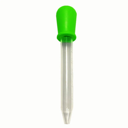 5-Pack 5ml Silicone Pipette Droppers - Multi-Purpose for Medicine, Lab, Eye & Ear Care