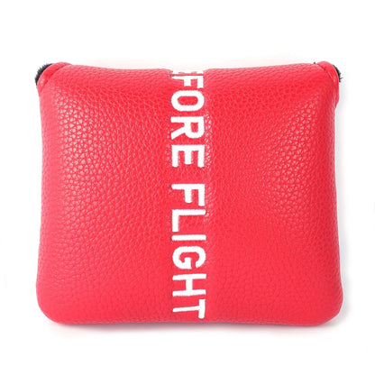 "Remove Before Flight" Golf Club Headcover - Premium Synthetic Leather Protection for Driver, Putter & Woods