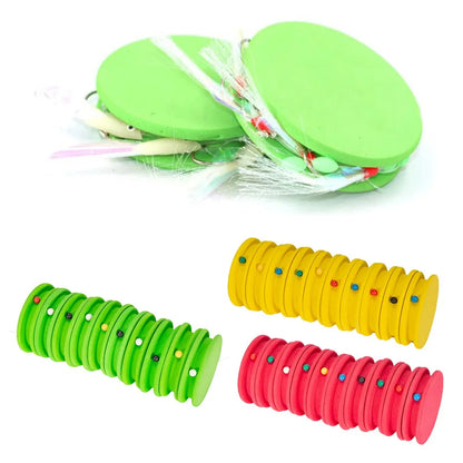 EVA Fishing Line Winder Set - 10 Pack with Storage Pins