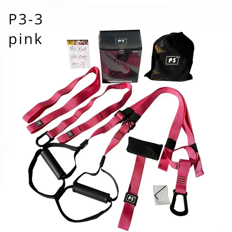 Suspension Training Strap System – Adjustable Full Body Resistance Bands for Strength and Fitness