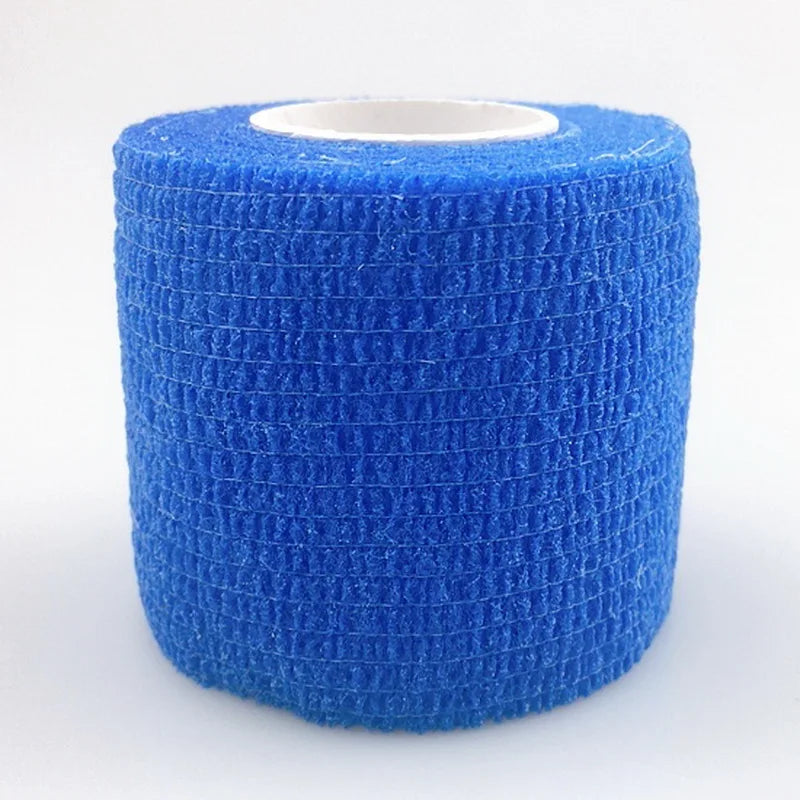Self-Adhesive Elastic Bandage Tape - Breathable Medical Sport Wrap for Finger, Wrist & Ankle - Camouflage Fixer Tape for Pets & Animals