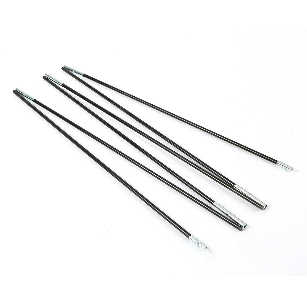 Glass Fiber Tent Arc Poles Replacement - 12-Piece Set (1 Pair) for Camping Tents (3.26m/3.4m/3.9m Options)